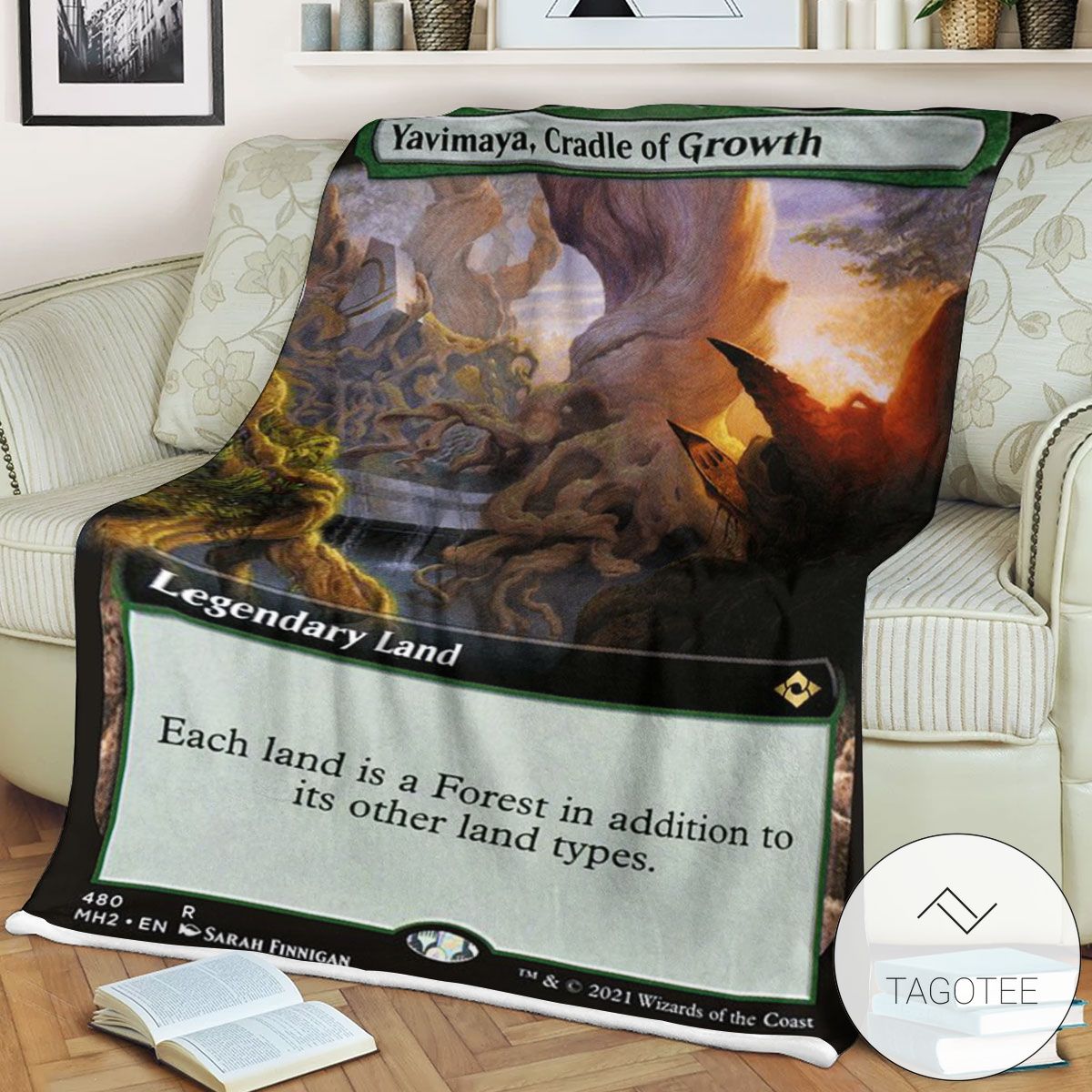 Mh2 480 Yavimaya Cradle Of Growth Mtg Game Magic The Gathering Blanket Mh2 480 Yavimaya Cradle Of Growth Mtg Game Magic The Gathering Blanket