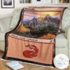 Mh2 488 Mountain Mtg Game Magic The Gathering Blanket