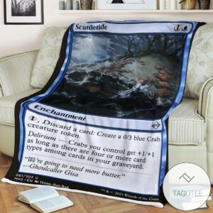 Mh2 61 Scuttletide Mtg Game Magic The Gathering Blanket