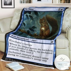 Mh2 63 So Shiny Mtg Game Magic The Gathering Blanket