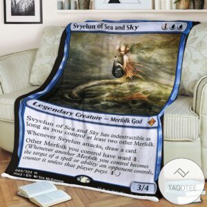 Mh2 69 Svyelun Of Sea And Sky Mtg Game Magic The Gathering Blanket