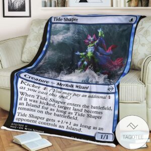 Mh2 72 Tide Shaper Mtg Game Magic The Gathering Blanket