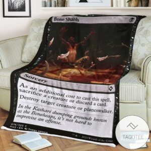 Mh2 76 Bone Shards Mtg Game Magic The Gathering Blanket