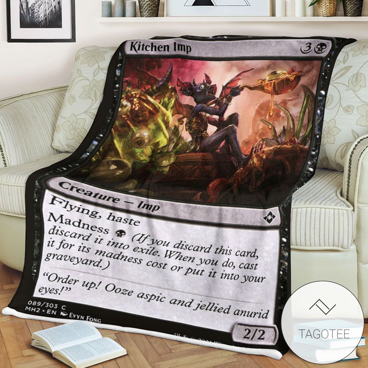 Mh2 89 Kitchen Imp Mtg Game Magic The Gathering Blanket Mh2 89 Kitchen Imp Mtg Game Magic The Gathering Blanket