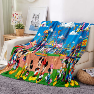 Mickey Mouse Donald Duck Blanket 538