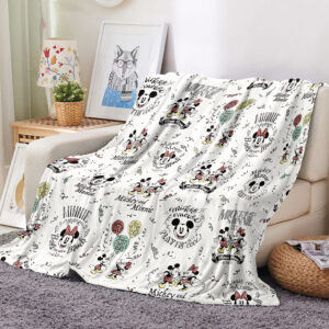 Mickey Mouse Donald Duck Blanket 573