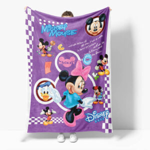 Mickey Mouse Minnie Mouse Blanket 992