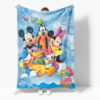 Mickey Mouse Minnie Mouse Blanket 661