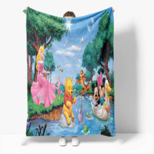 Mickey Mouse Minnie Mouse Blanket 337