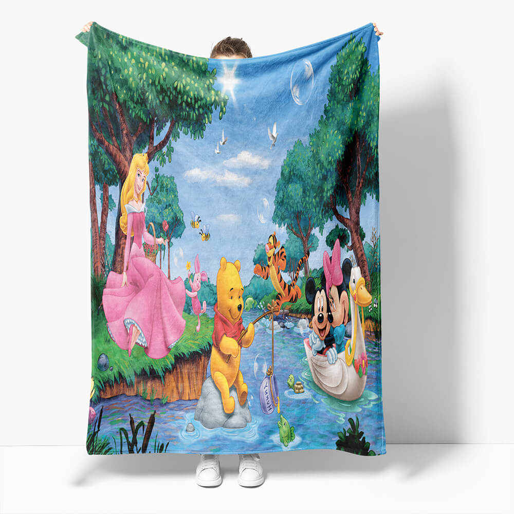 Mickey Mouse Minnie Mouse Blanket 337 Mickey Mouse Minnie Mouse Blanket 337