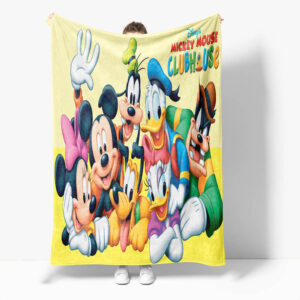 Mickey Mouse Minnie Mouse Blanket 619