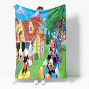 Mickey Mouse Minnie Mouse Blanket 395