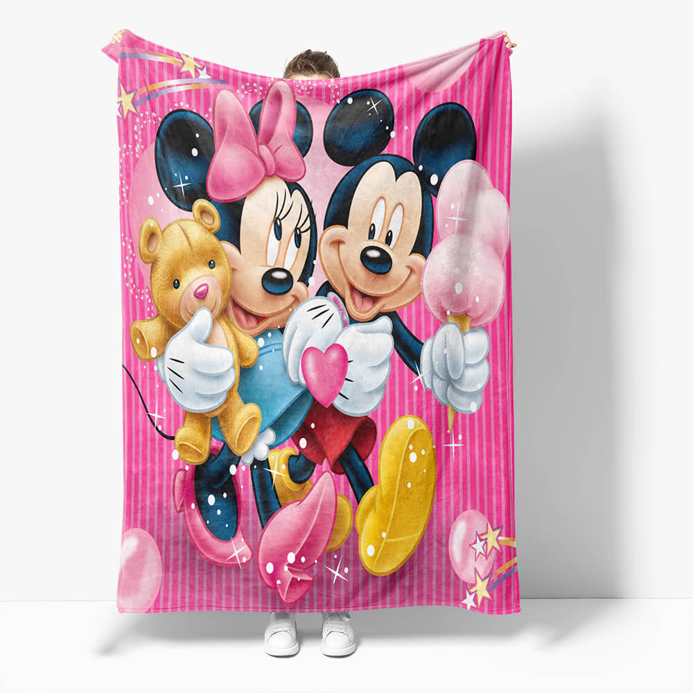 Mickey Mouse Minnie Mouse Blanket 506 Mickey Mouse Minnie Mouse Blanket 506