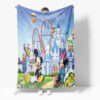 Mickey Mouse Minnie Mouse Blanket 808