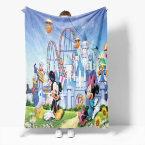 Mickey Mouse Minnie Mouse Blanket 808
