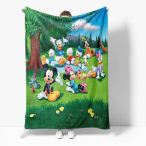 Mickey Mouse Minnie Mouse Blanket 167
