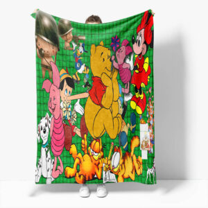 Mickey Mouse Minnie Mouse Blanket 673