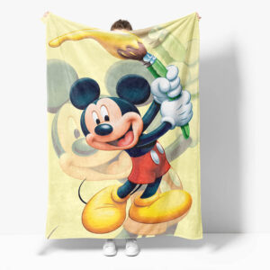 Mickey Mouse Minnie Mouse Blanket 358