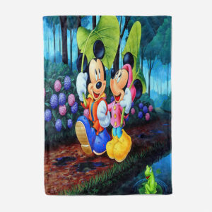 Mickey Mouse Pattern Blanket 529