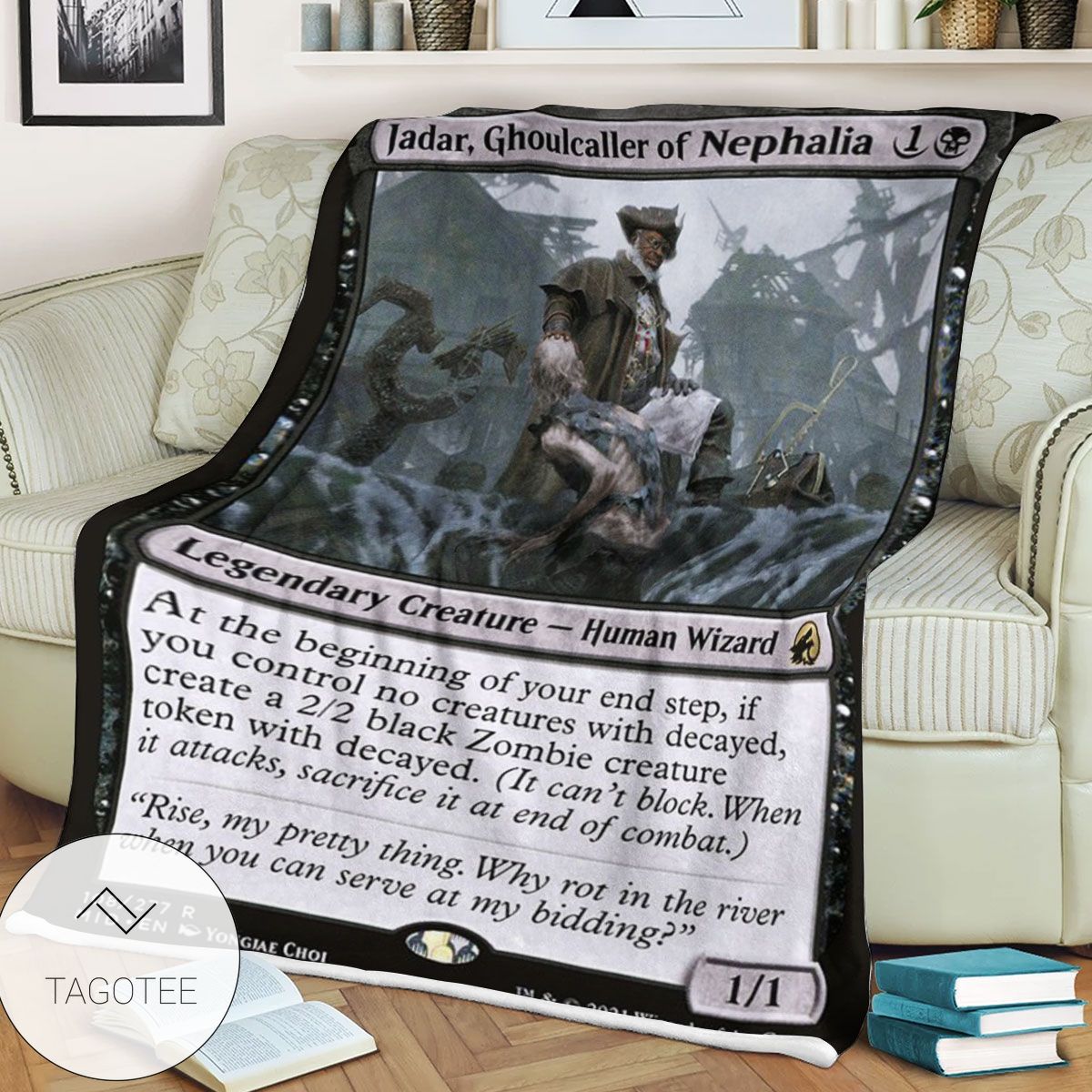 Mid 108 Jadar Ghoulcaller Of Nephalia Mtg Game Magic The Gathering Blanket Mid 108 Jadar Ghoulcaller Of Nephalia Mtg Game Magic The Gathering Blanket