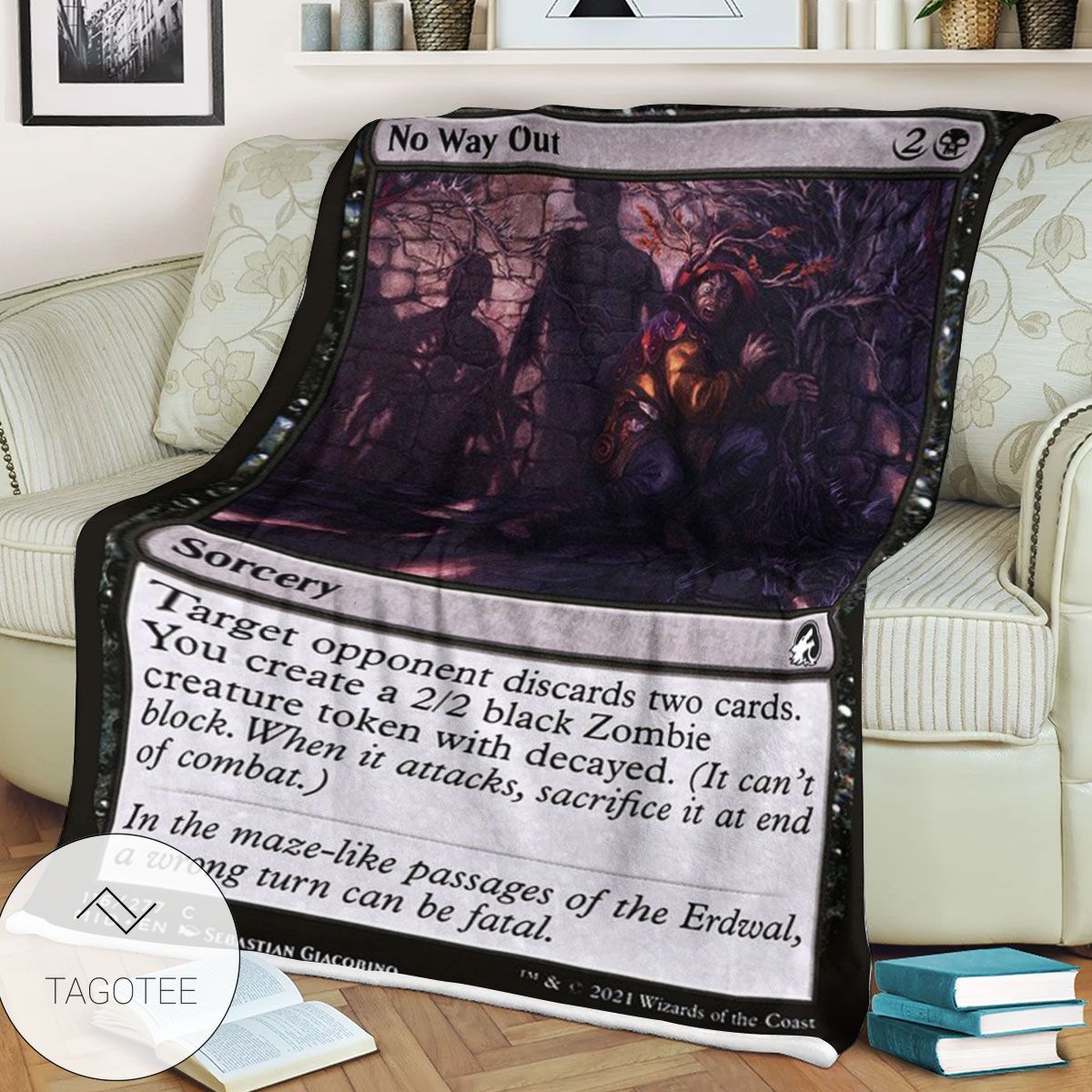 Mid 116 No Way Out Mtg Game Magic The Gathering Blanket Mid 116 No Way Out Mtg Game Magic The Gathering Blanket