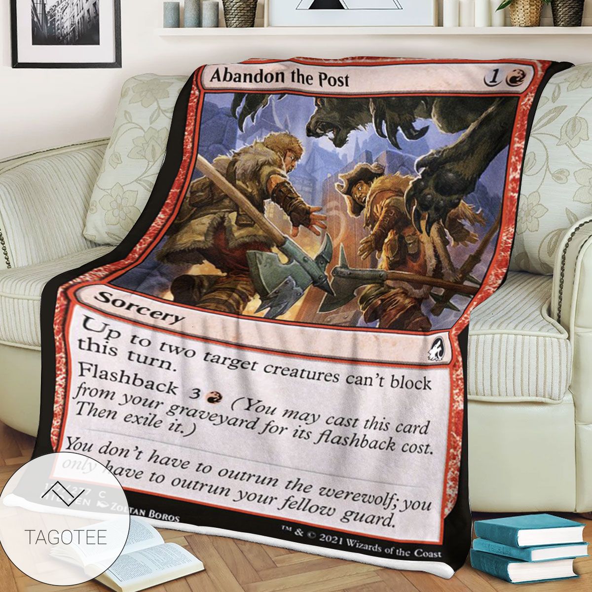 Mid 127 Abandon The Post Mtg Game Magic The Gathering Blanket Mid 127 Abandon The Post Mtg Game Magic The Gathering Blanket