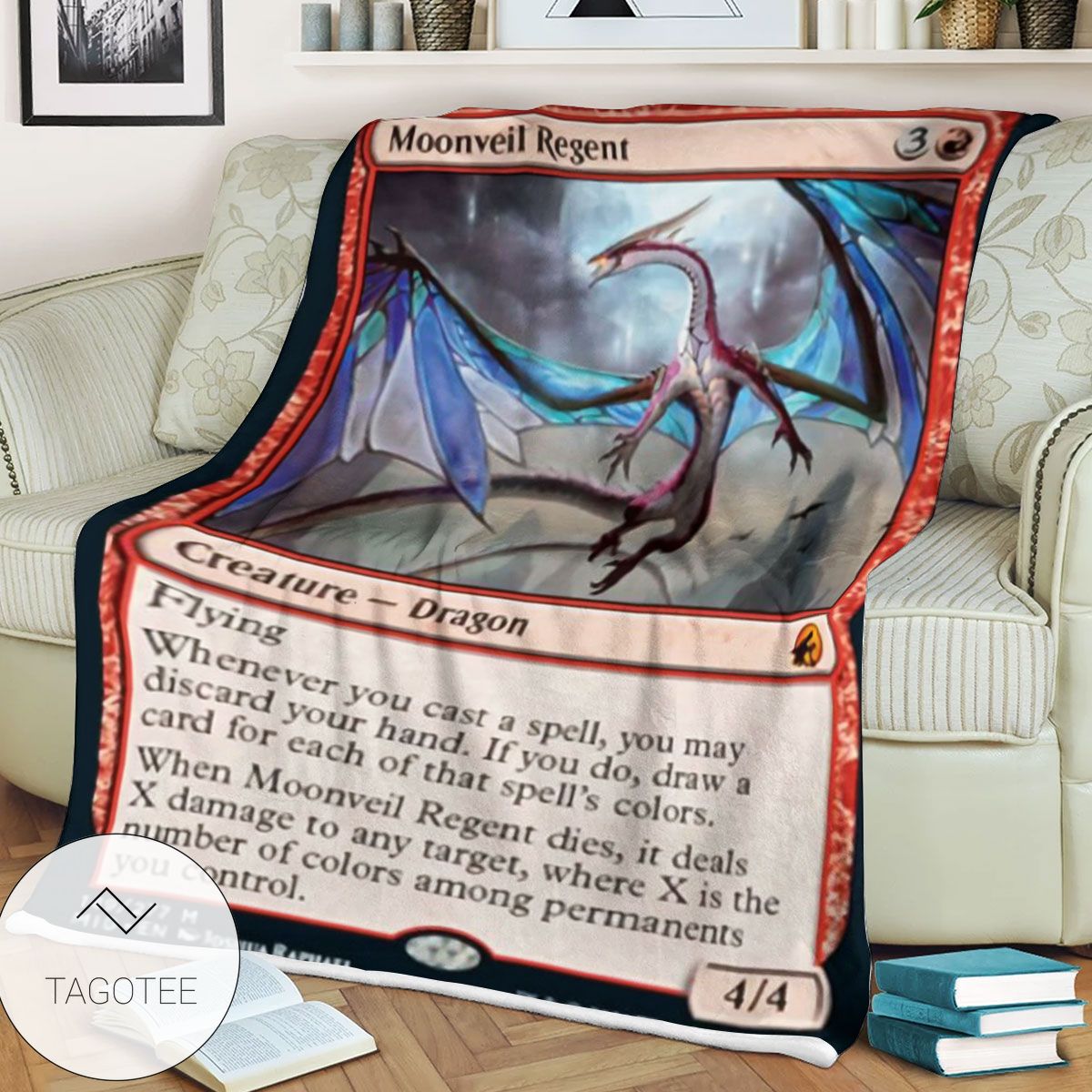 Mid 149 Moonveil Regent Mtg Game Magic The Gathering Blanket Mid 149 Moonveil Regent Mtg Game Magic The Gathering Blanket