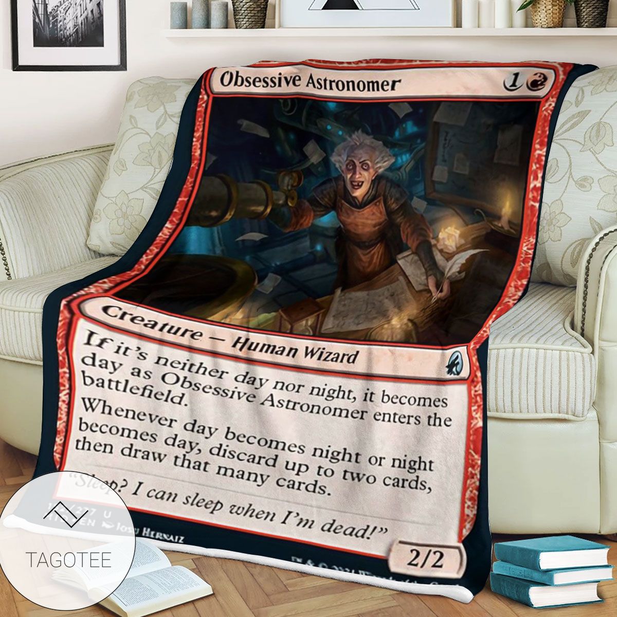 Mid 152 Obsessive Astronomer Mtg Game Magic The Gathering Blanket Mid 152 Obsessive Astronomer Mtg Game Magic The Gathering Blanket