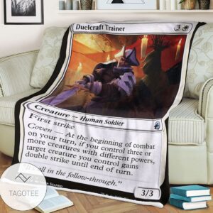 Mid 16 Duelcraft Trainer Mtg Game Magic The Gathering Blanket