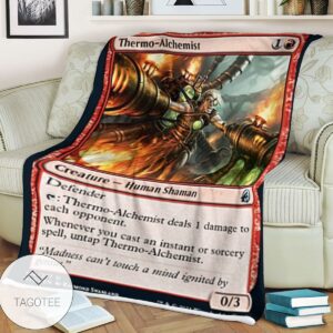 Mid 164 Thermo Alchemist Mtg Game Magic The Gathering Blanket