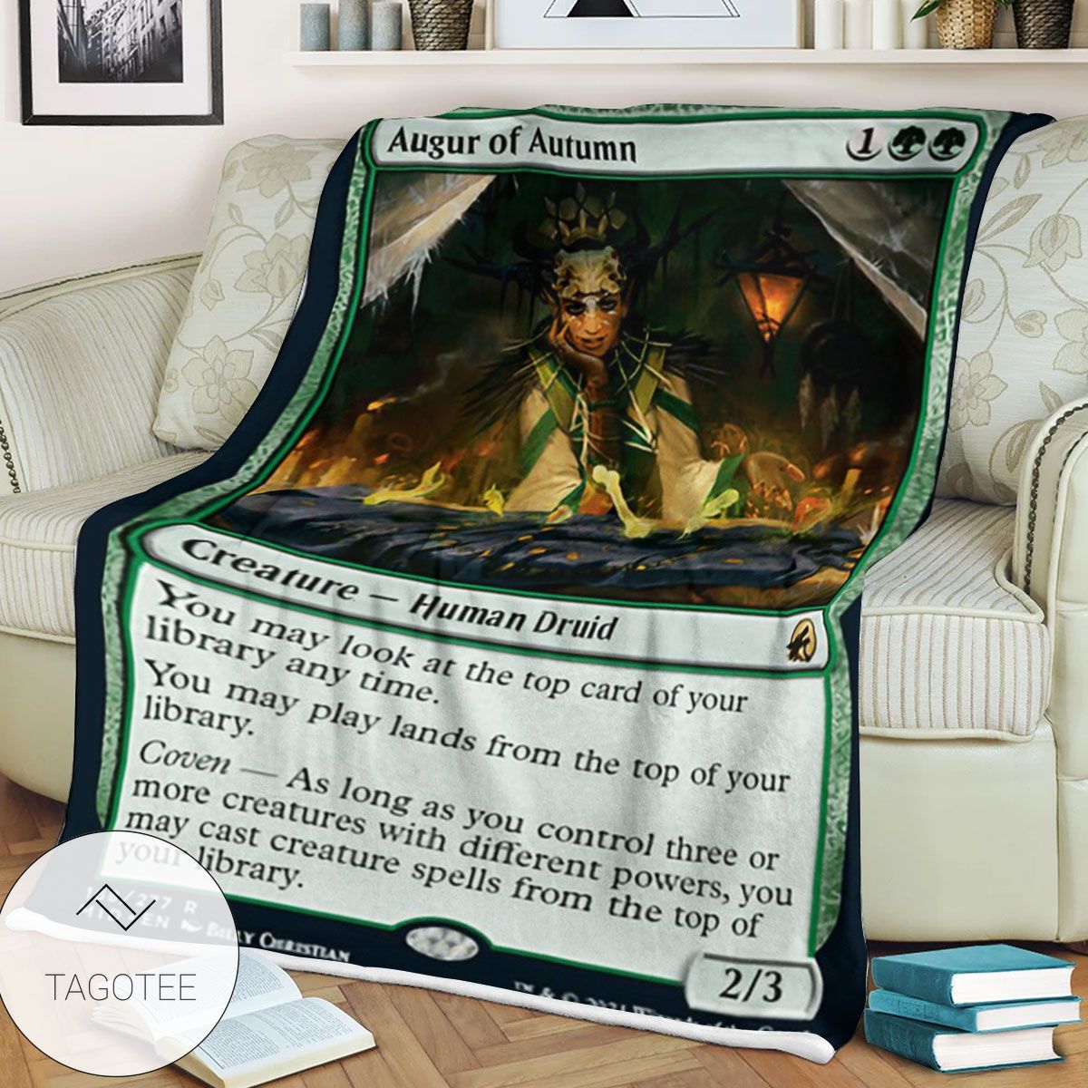 Mid 168 Augur Of Autumn Mtg Game Magic The Gathering Blanket Mid 168 Augur Of Autumn Mtg Game Magic The Gathering Blanket