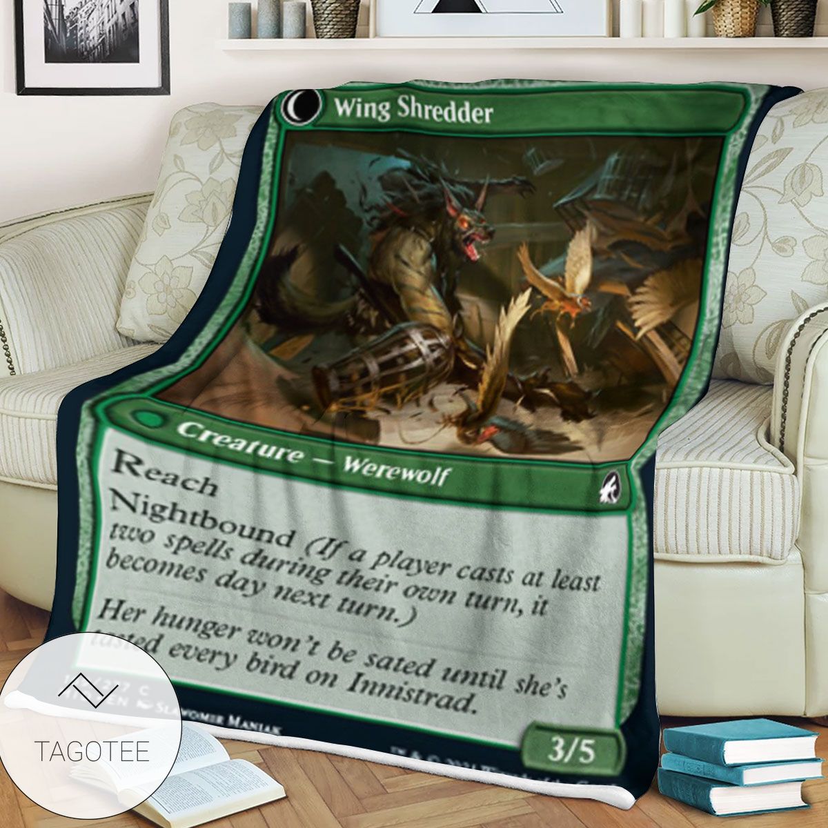 Mid 169 Wing Shredder Mtg Game Magic The Gathering Blanket Mid 169 Wing Shredder Mtg Game Magic The Gathering Blanket