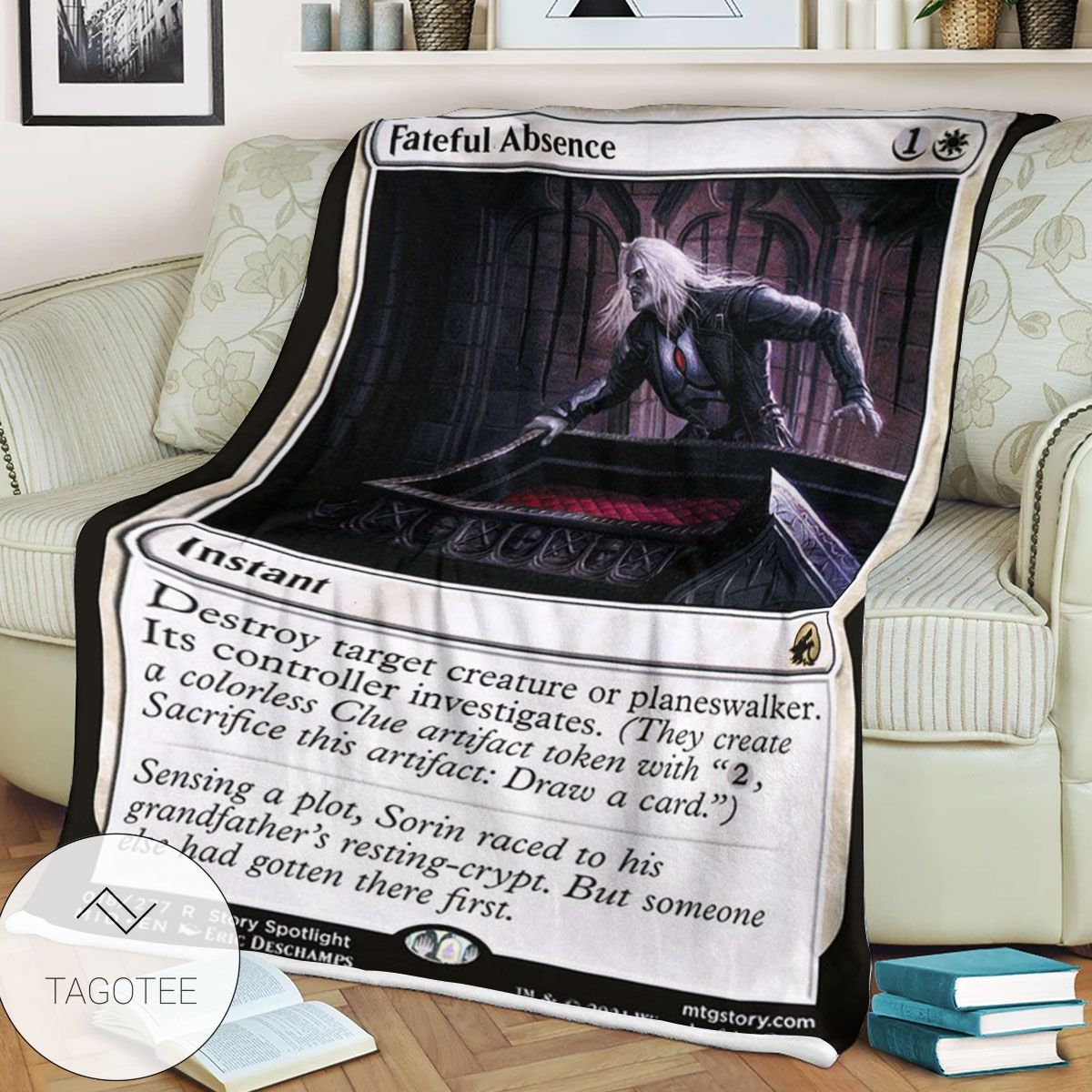 Mid 18 Fateful Absence Mtg Game Magic The Gathering Blanket Mid 18 Fateful Absence Mtg Game Magic The Gathering Blanket