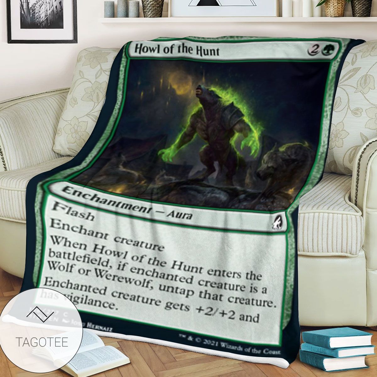 Mid 188 Howl Of The Hunt Mtg Game Magic The Gathering Blanket Mid 188 Howl Of The Hunt Mtg Game Magic The Gathering Blanket