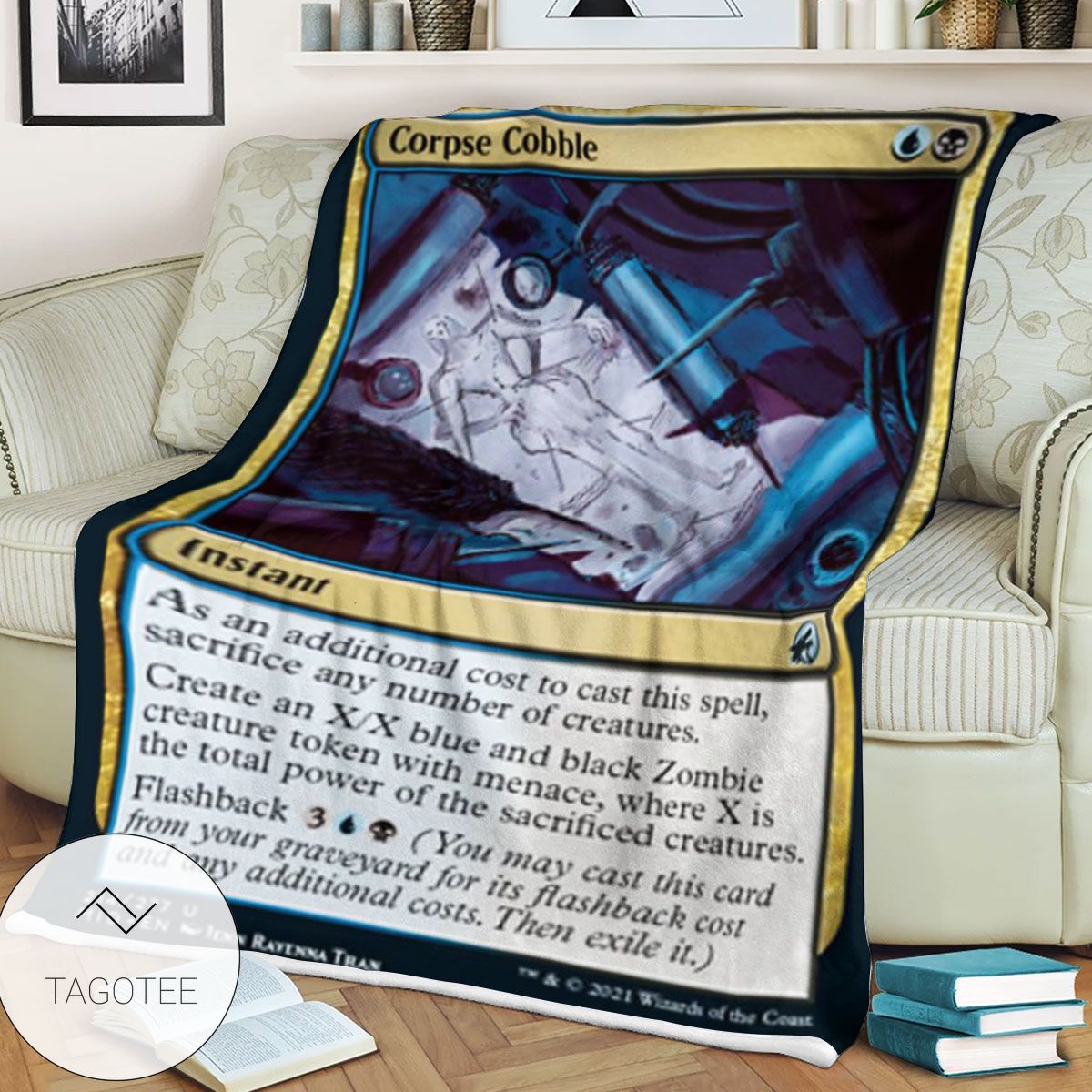Mid 214 Corpse Cobble Mtg Game Magic The Gathering Blanket Mid 214 Corpse Cobble Mtg Game Magic The Gathering Blanket