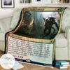 Mid 219 Dire Strain Rampage Mtg Game Magic The Gathering Blanket
