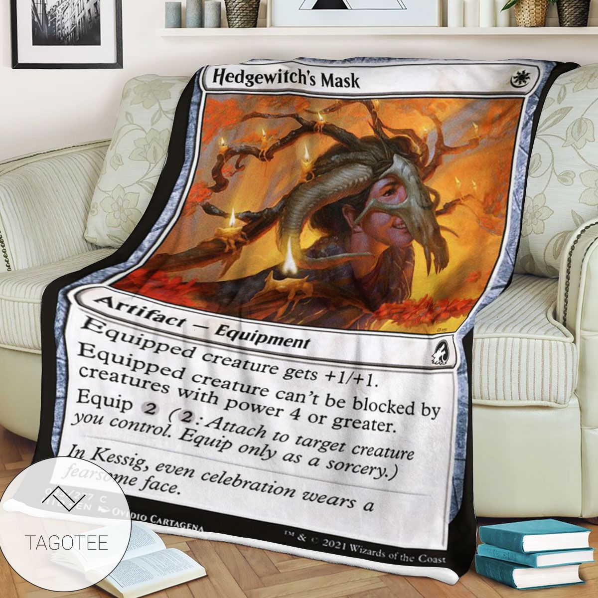Mid 23 Hedgewitch S Mask Mtg Game Magic The Gathering Blanket Mid 23 Hedgewitch S Mask Mtg Game Magic The Gathering Blanket