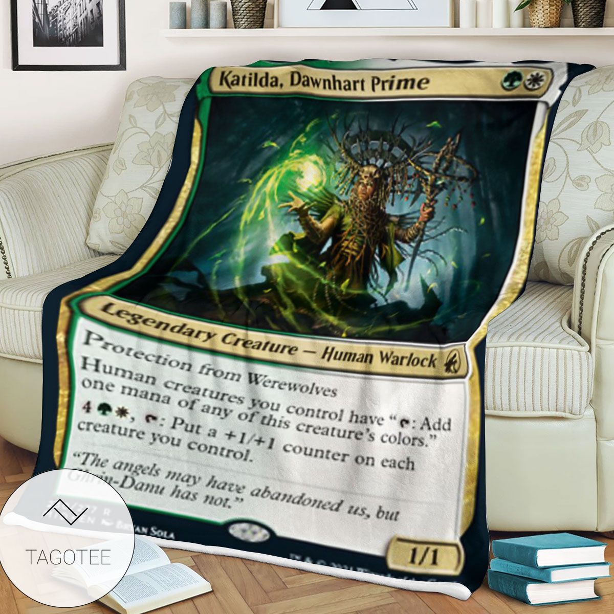 Mid 230 Katilda Dawnhart Prime Mtg Game Magic The Gathering Blanket Mid 230 Katilda Dawnhart Prime Mtg Game Magic The Gathering Blanket