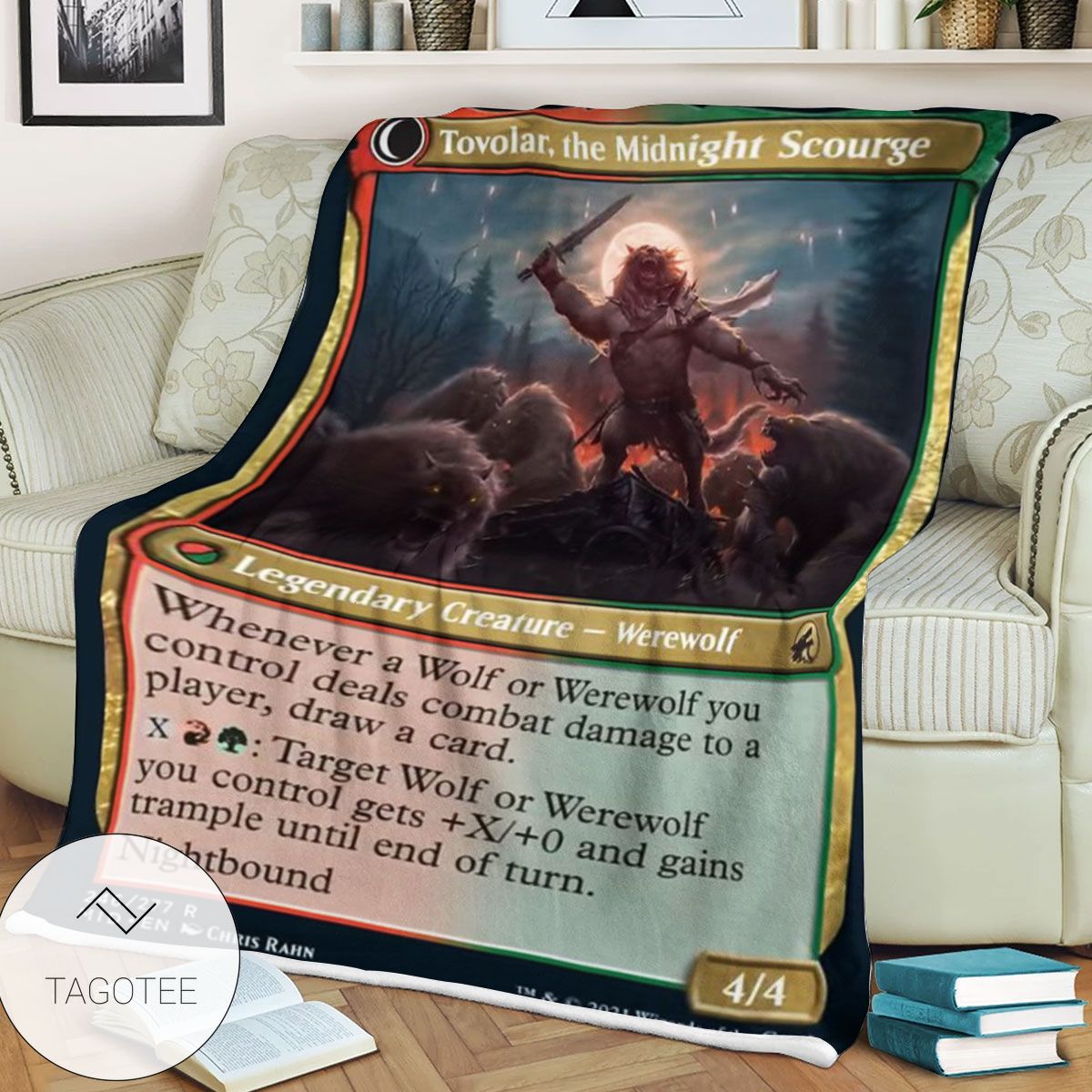 Mid 246 Tovolar The Midnight Scourge Mtg Game Magic The Gathering Blanket Mid 246 Tovolar The Midnight Scourge Mtg Game Magic The Gathering Blanket