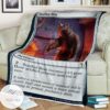 Mid 259 Stuffed Bear Mtg Game Magic The Gathering Blanket
