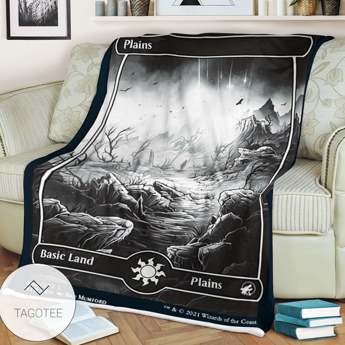 Mid 269 Plains Mtg Game Magic The Gathering Blanket Mid 269 Plains Mtg Game Magic The Gathering Blanket