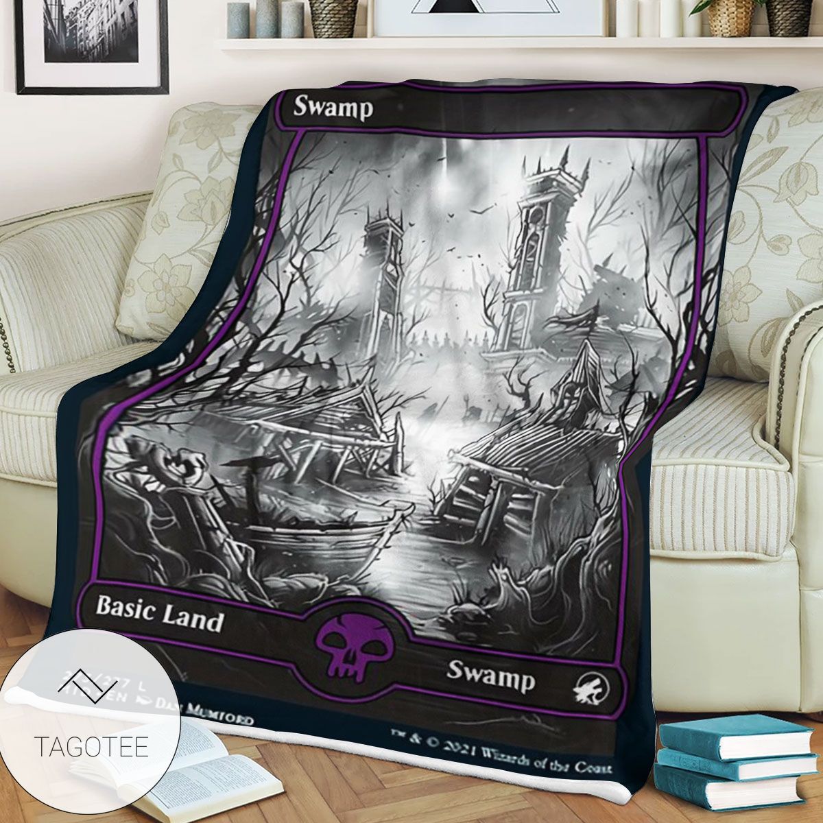 Mid 273 Swamp Mtg Game Magic The Gathering Blanket Mid 273 Swamp Mtg Game Magic The Gathering Blanket