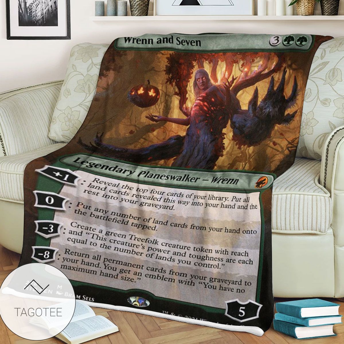 Mid 278 Wrenn And Seven Mtg Game Magic The Gathering Blanket Mid 278 Wrenn And Seven Mtg Game Magic The Gathering Blanket