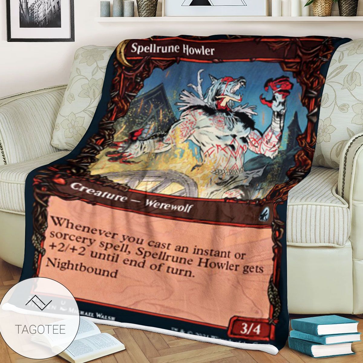 Mid 295 Spellrune Howler Mtg Game Magic The Gathering Blanket Mid 295 Spellrune Howler Mtg Game Magic The Gathering Blanket