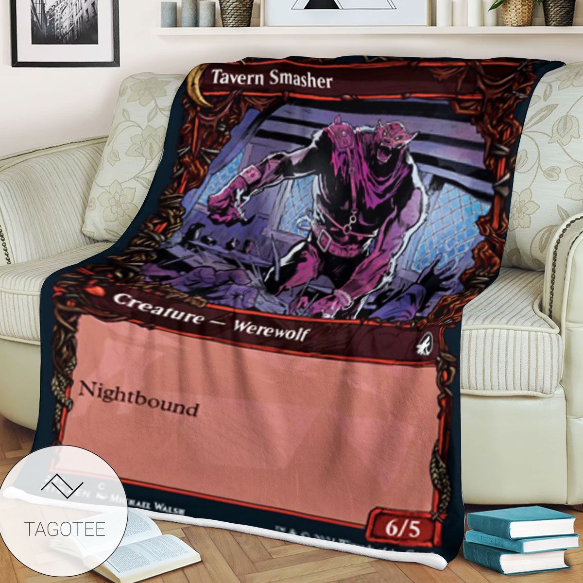 Mid 296 Tavern Smasher Mtg Game Magic The Gathering Blanket Mid 296 Tavern Smasher Mtg Game Magic The Gathering Blanket