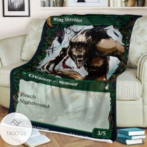Mid 298 Wing Shredder Mtg Game Magic The Gathering Blanket