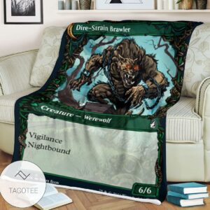 Mid 305 Dire Strain Brawler Mtg Game Magic The Gathering Blanket