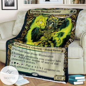 Mid 309 Katilda Dawnhart Prime Mtg Game Magic The Gathering Blanket