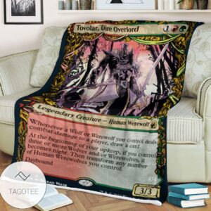 Mid 311 Torvar Dire Overlord Mtg Game Magic The Gathering Blanket