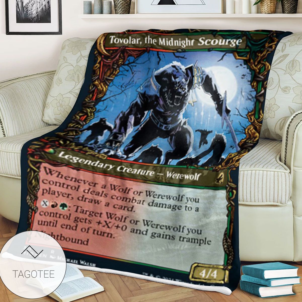 Mid 311 Tovolar The Midnight Scourge Mtg Game Magic The Gathering Blanket Mid 311 Tovolar The Midnight Scourge Mtg Game Magic The Gathering Blanket